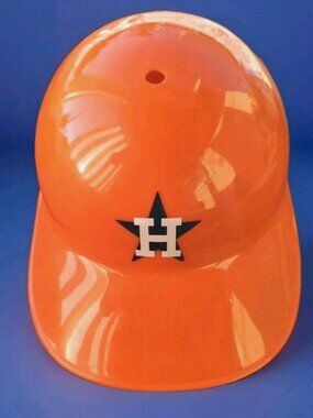Vintage Rare Houston Astros Orange batting helmet
